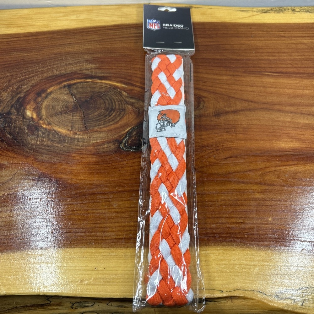 NFL Cleveland Browns NFL Braided‎ Headband